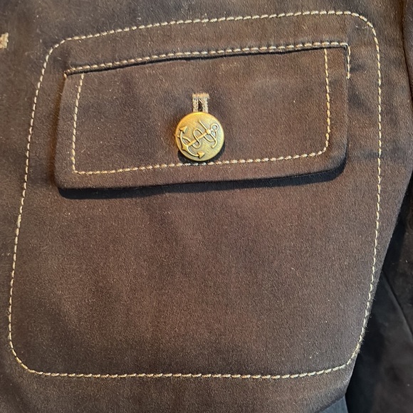 Women's Ralph Lauren Cotton Jacket / Navy / Size 4 - Picture 5 of 10